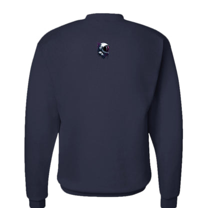 Heather Navy - P1607 - BACK