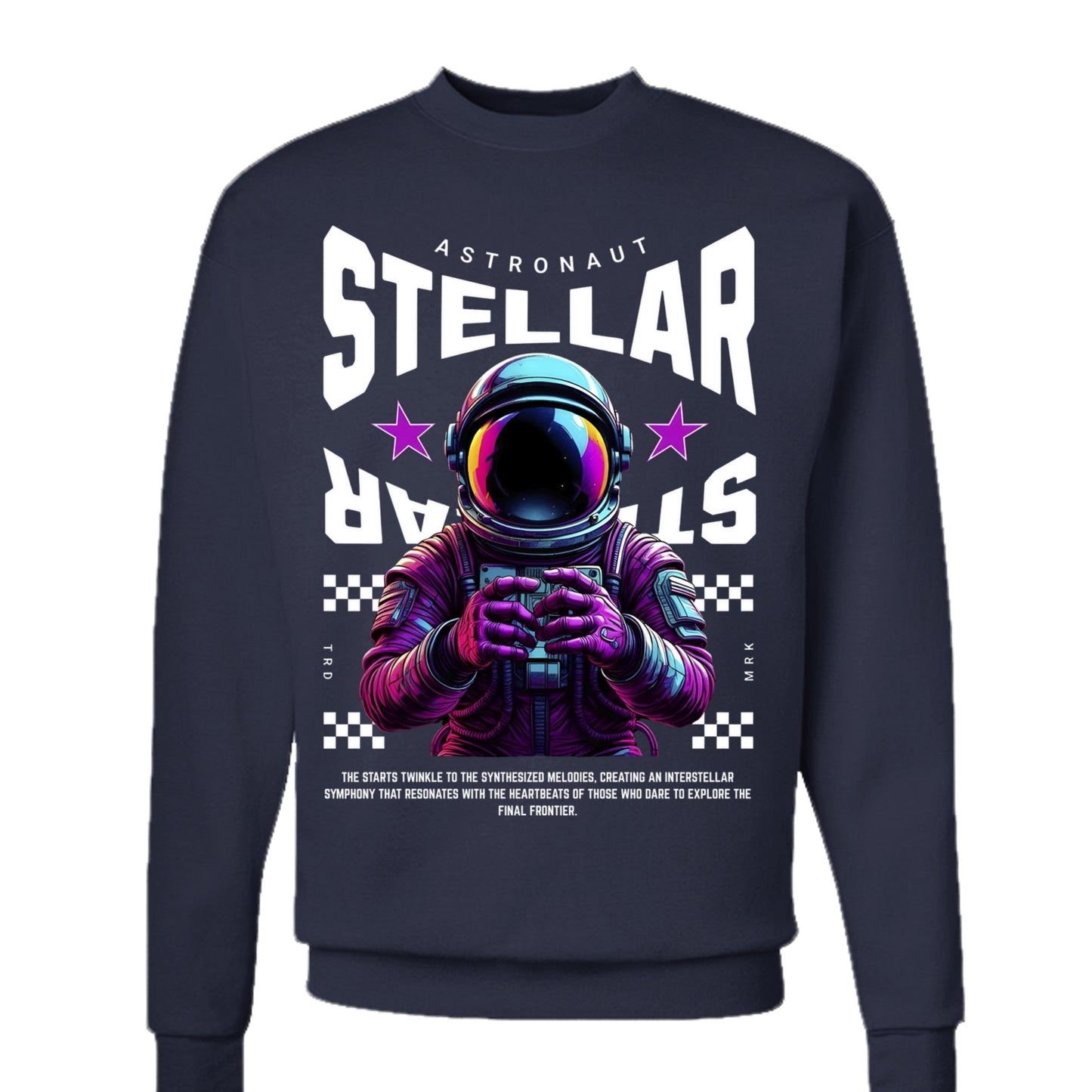 Heather Navy - P1607 - FRONT