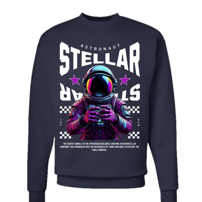 Heather Navy - P1607 - FRONT