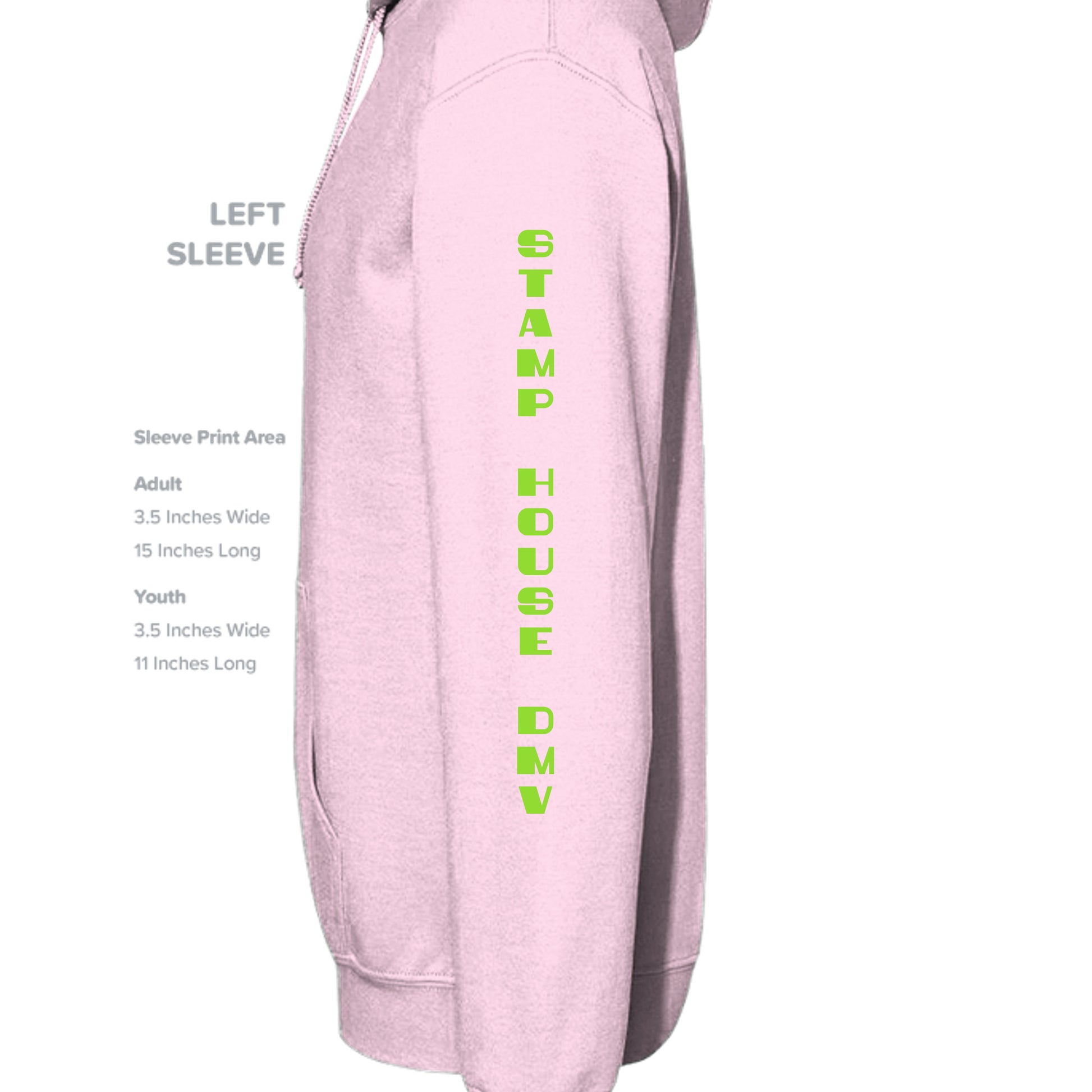 LIGHT PINK - G185B - SLEEVE_LEFT