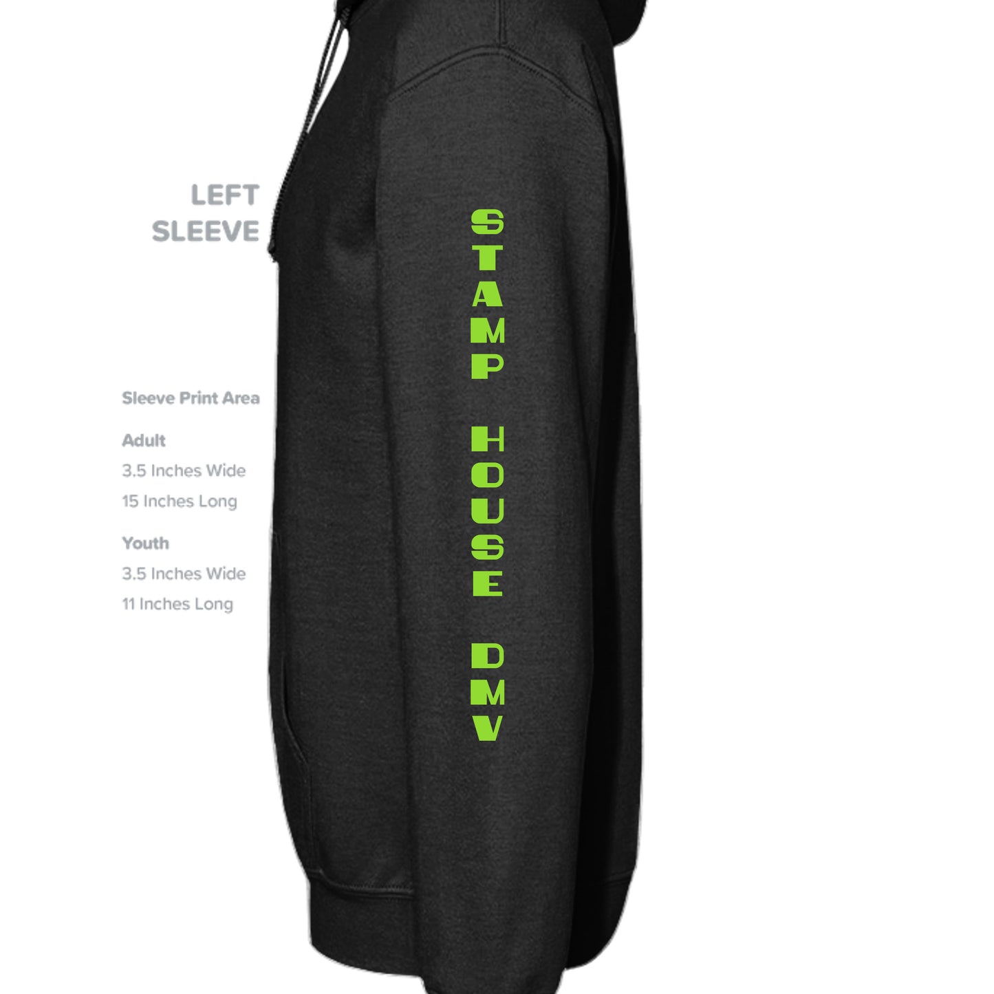 BLACK - G185B - SLEEVE_LEFT